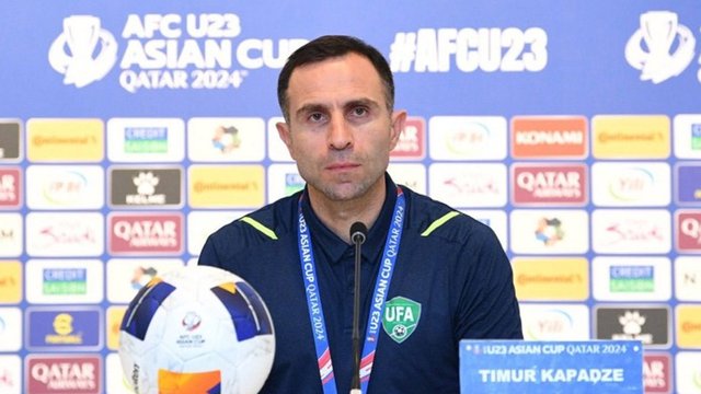HLV Timur Kapadze tự tin sẽ đánh bại U23 Việt Nam