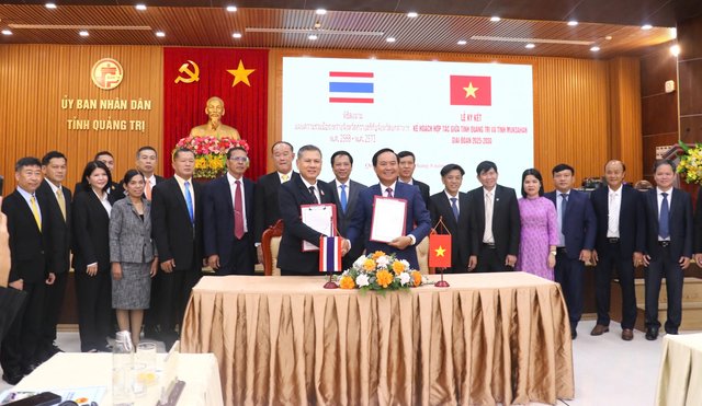 Quảng Trị và Mukdahan ký kết hợp tác giai đoạn 2025 - 2030