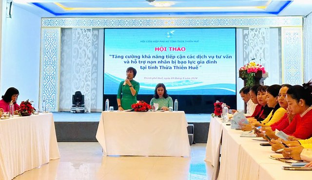 Tăng cường khả năng tiếp cận dịch vụ tư vấn và hỗ trợ nạn nhân bị bạo lực gia đình