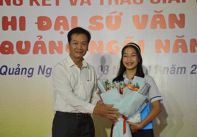 Quảng Ngãi trao giải Cuộc thi Đại sứ Văn hóa đọc 2024