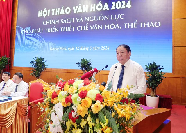 Toàn văn phát biểu của Bộ trưởng Nguyễn Văn Hùng tại Hội thảo Văn hoá 2024