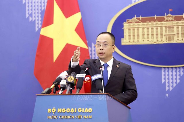 Việt Nam kiên quyết phản đối mọi hoạt động vi phạm chủ quyền ở Hoàng Sa, Trường Sa