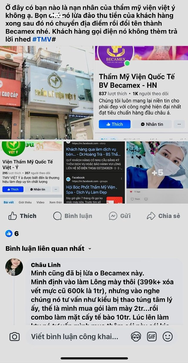 Bộ Y tế đề nghị kiểm tra các cơ sở thẩm mỹ mạo danh bệnh viện