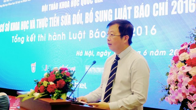 Sửa đổi Luật Báo chí để đáp ứng yêu cầu phát triển