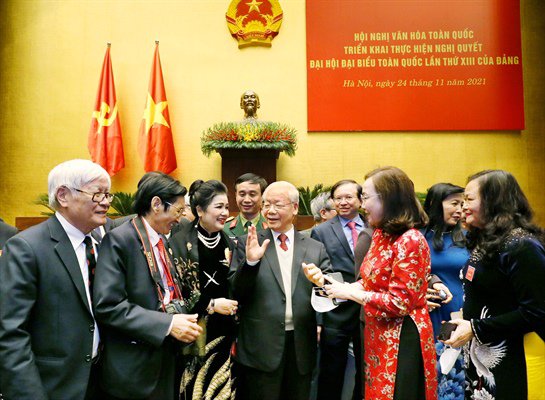 Lan tỏa thông điệp của Tổng Bí thư gửi ngành VHTTDL: Động lực mang lại khát vọng lớn cho đội ngũ văn nghệ sĩ