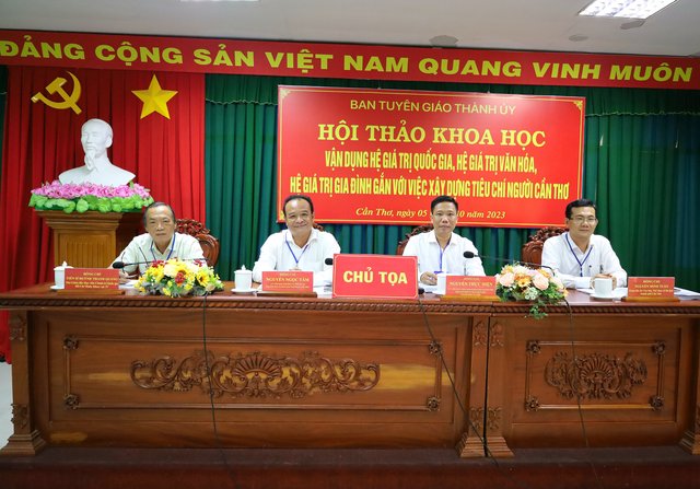 Vận dụng các hệ giá trị trong việc xây dựng tiêu chí người Cần Thơ