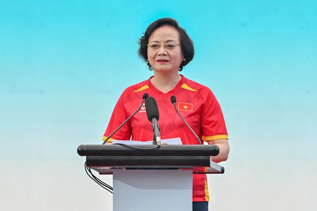 Phó Thủ tướng Phạm Thị Thanh Trà: “Mỗi người dân lựa chọn ít nhất một môn thể thao để tập luyện thường xuyên“