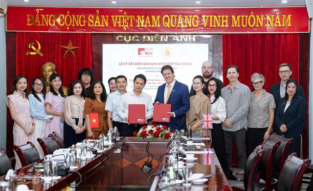 Cục Điện ảnh hợp tác với Trường Đại học Anh quốc đào tạo nhân lực chất lượng cao