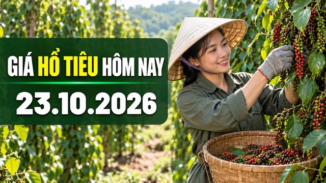 Giá hồ tiêu hôm nay 22.10 dao động 137.000–140.000 đồng/kg