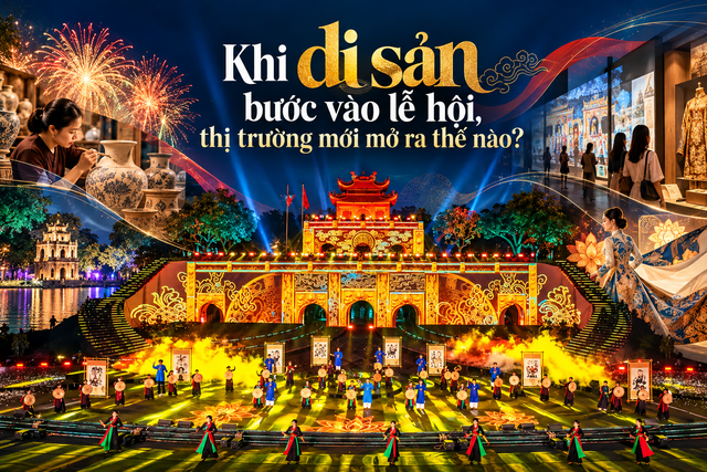Khi di sản bước vào lễ hội, thị trường mới mở ra thế nào?