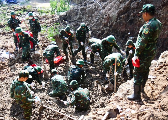 Quy tập thêm 115 hài cốt liệt sĩ tại Công viên Lê Thị Riêng