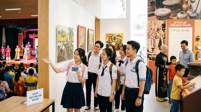 Tạo động lực cho công nghiệp văn hóa từ “thẻ văn hóa quốc gia“