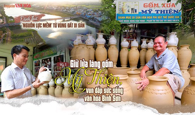 Kỳ 1: Giữ lửa làng gốm Mỹ Thiện, vun đắp sức sống văn hóa Bình Sơn