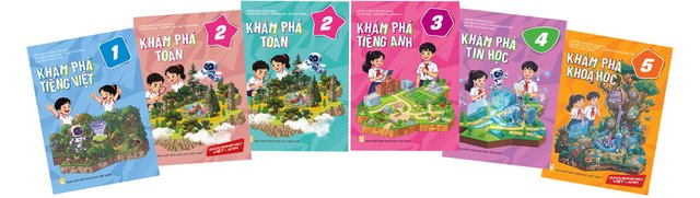 Bộ sách “Khám phá” – Mở cánh cửa tri thức cho học sinh tiểu học