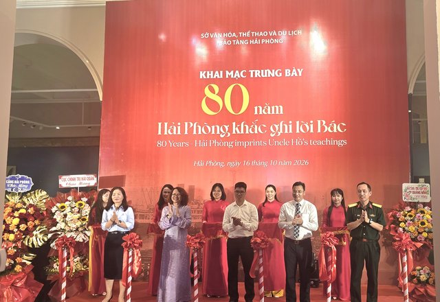 Bảo tàng Hải Phòng trưng bày chuyên đề “80 năm - Hải Phòng khắc ghi lời Bác”