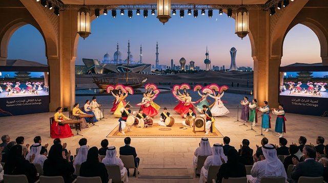 Cư dân UAE đưa âm nhạc truyền thống Hàn Quốc từ lớp học lên sân khấu