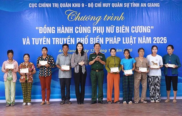 Đồng hành cùng phụ nữ biên cương tại An Giang