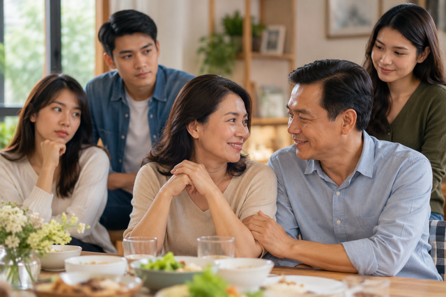 Hạnh phúc của cha mẹ sau ly hôn cần được con cái thấu hiểu, tôn trọng thay vì trở thành nguyên nhân gây ra những mâu thuẫn trong gia đình