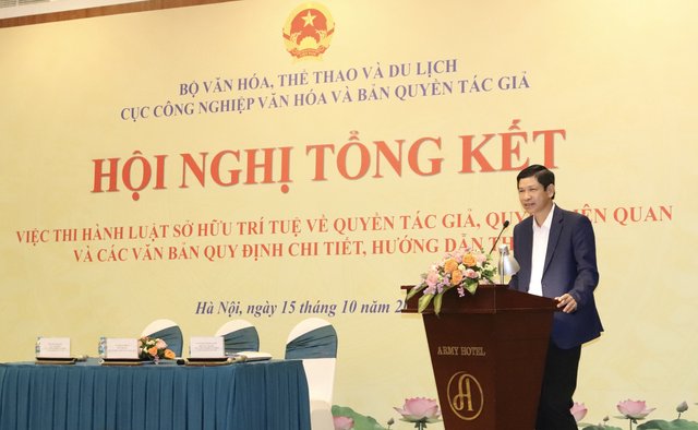 Hoàn thiện thể chế, phát triển thị trường bản quyền chuyên nghiệp, minh bạch