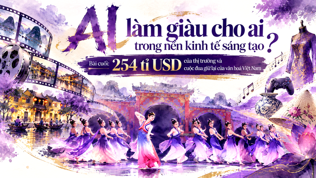 Bài cuối: 254 tỉ USD của thị trường và cuộc đua giữ lại của văn hoá Việt Nam