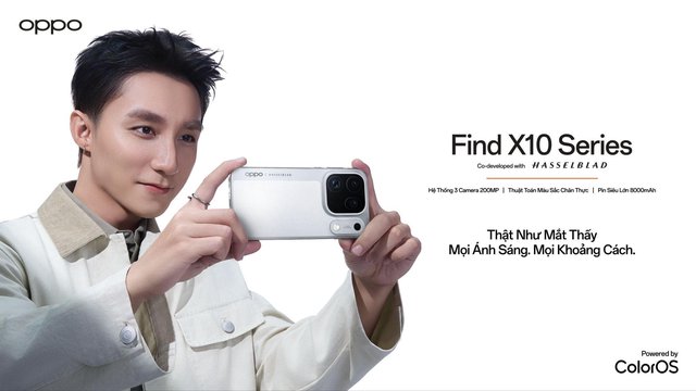 Find X10 Series chính thức có mặt tại Việt Nam