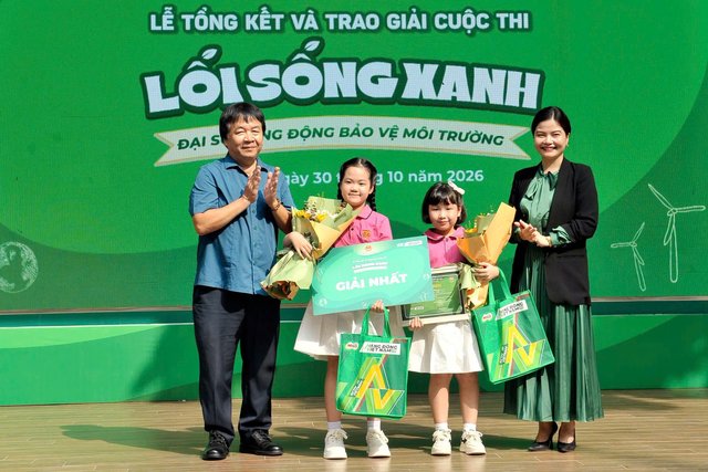Học sinh Quảng Trị giành giải Nhất cuộc thi “Lối sống xanh” năm 2026
