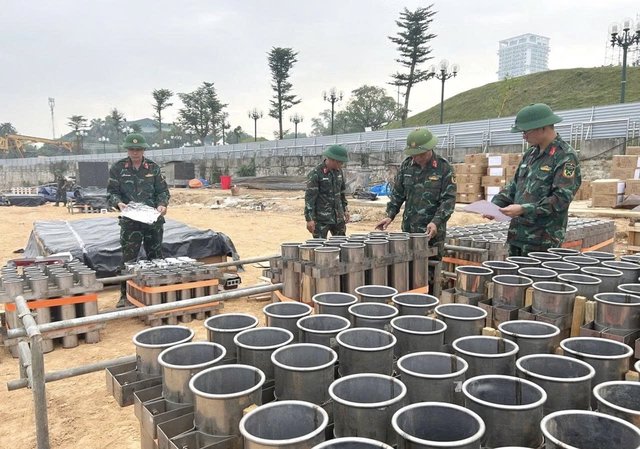 Thái Nguyên sẵn sàng cho màn pháo hoa phục vụ Festival Trà Quốc tế