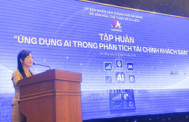 Đà Nẵng tập huấn ứng dụng AI trong phân tích tài chính khách sạn
