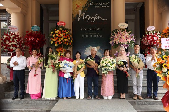 Khai mạc triển lãm “Nguyên - Lãng du cùng Sơn”