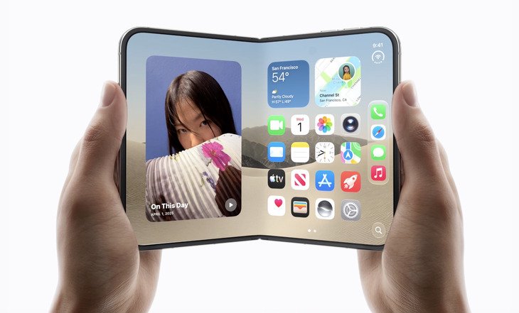 iPhone Duo. Ảnh: APPLE