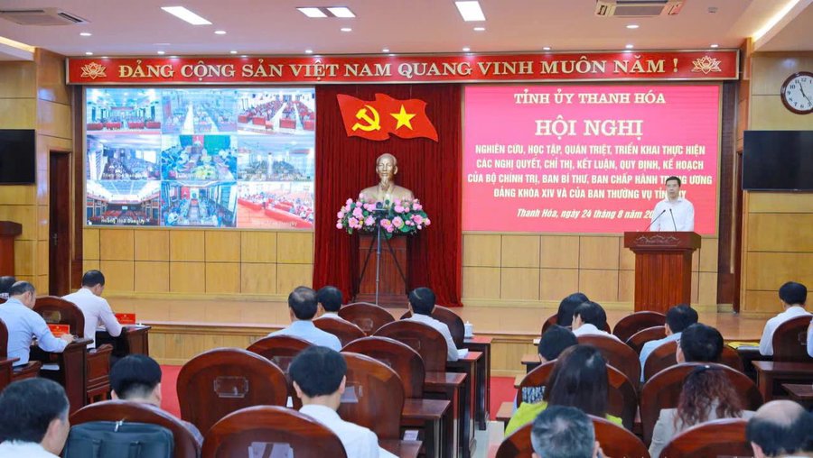 Thanh Hóa chấn chỉnh kỷ luật, kỷ cương trong học tập nghị quyết. Ảnh: Minh Hiếu