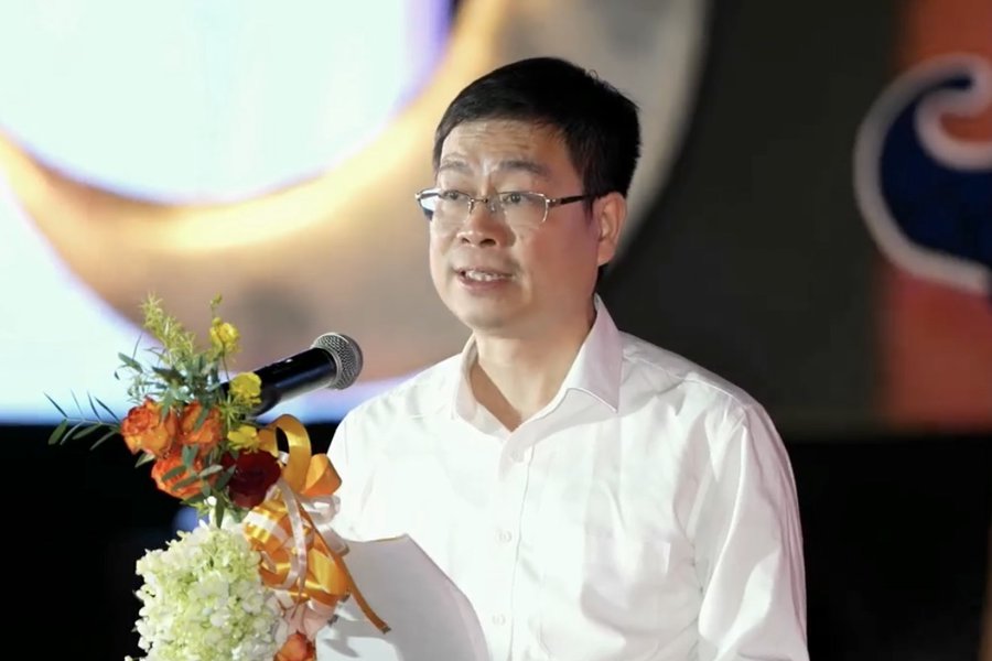 Phó Chủ tịch UBND phường Tây Hồ Nguyễn Việt Cường phát biểu