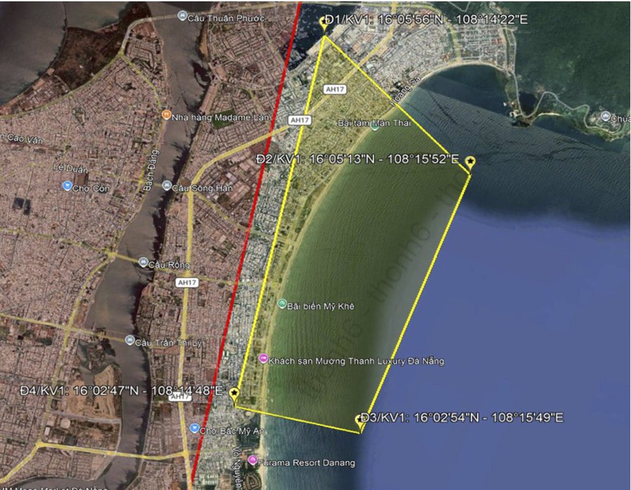 Đà Nẵng thiết lập 4 khu vực vùng trời cho phương tiện bay