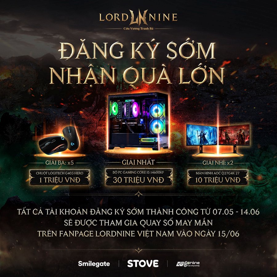 Vì sao game thủ MMORPG lâu năm đang chú ý đến LORDNINE trước ngày ra mắt 15.6?
