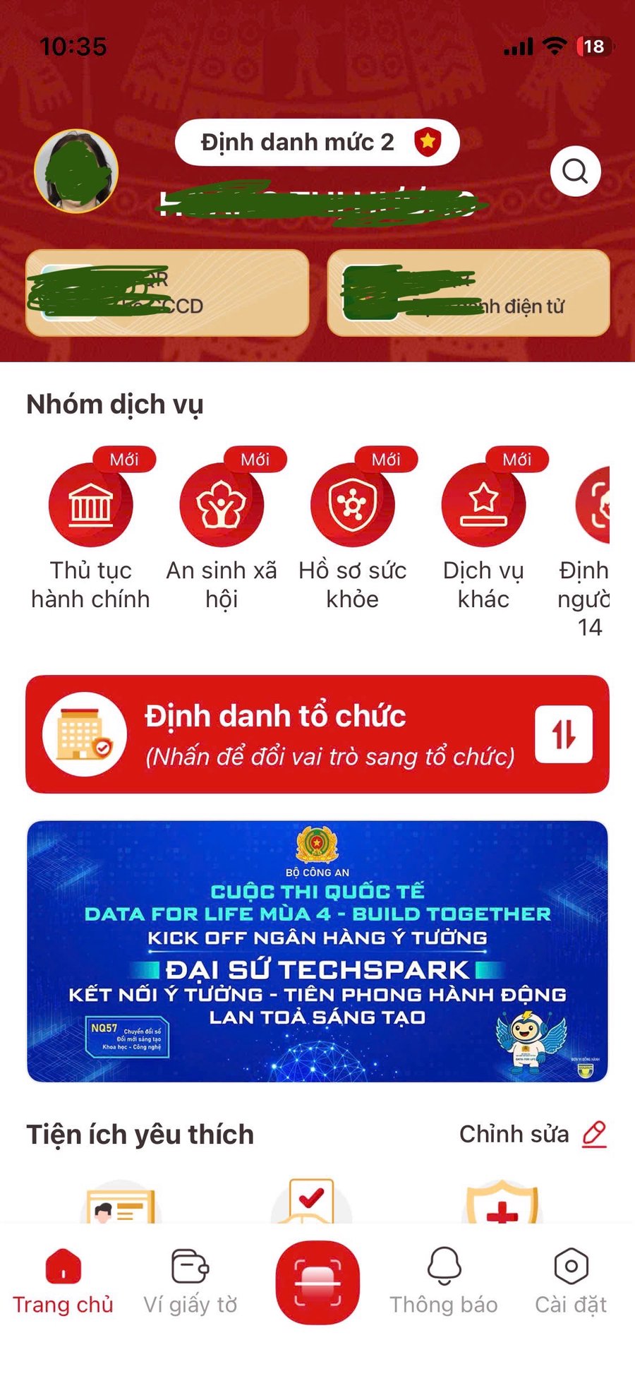 Không phải nộp lại giấy tờ đã tích hợp trên VNeID