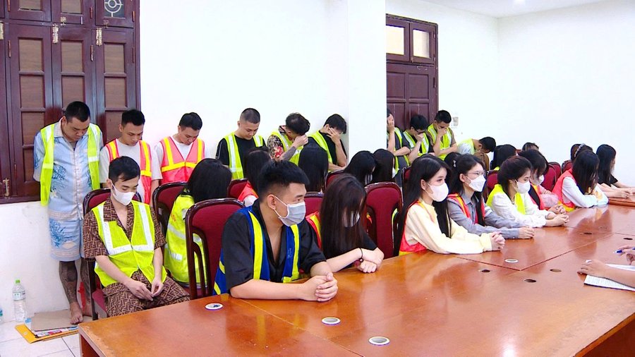 Các đối tượng tại cơ quan điều tra