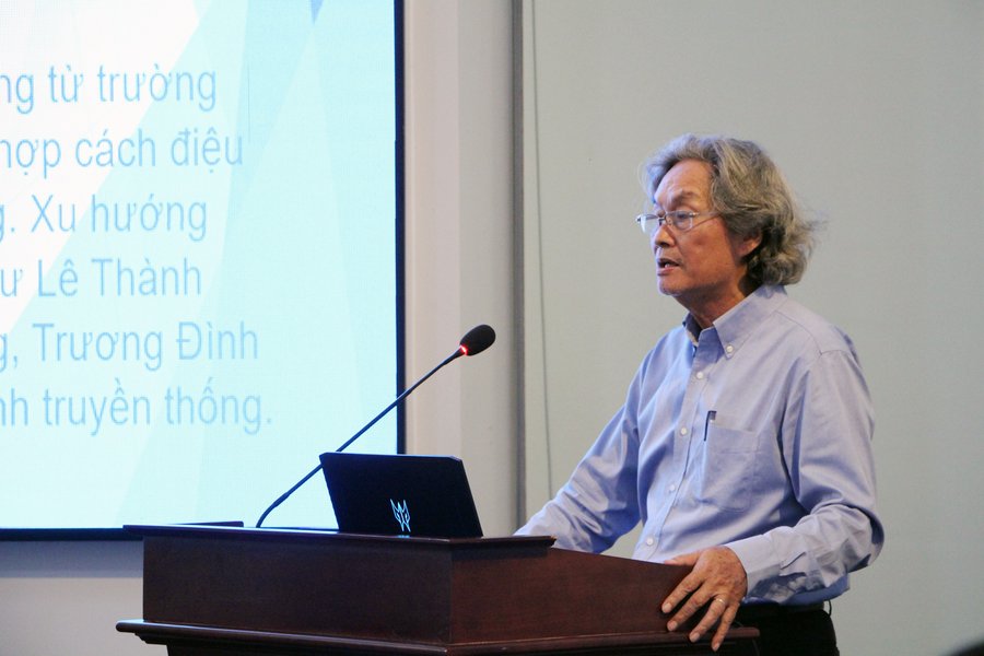 Chủ tịch Hội Mỹ thuật TP.HCM Nguyễn Xuân Tiên