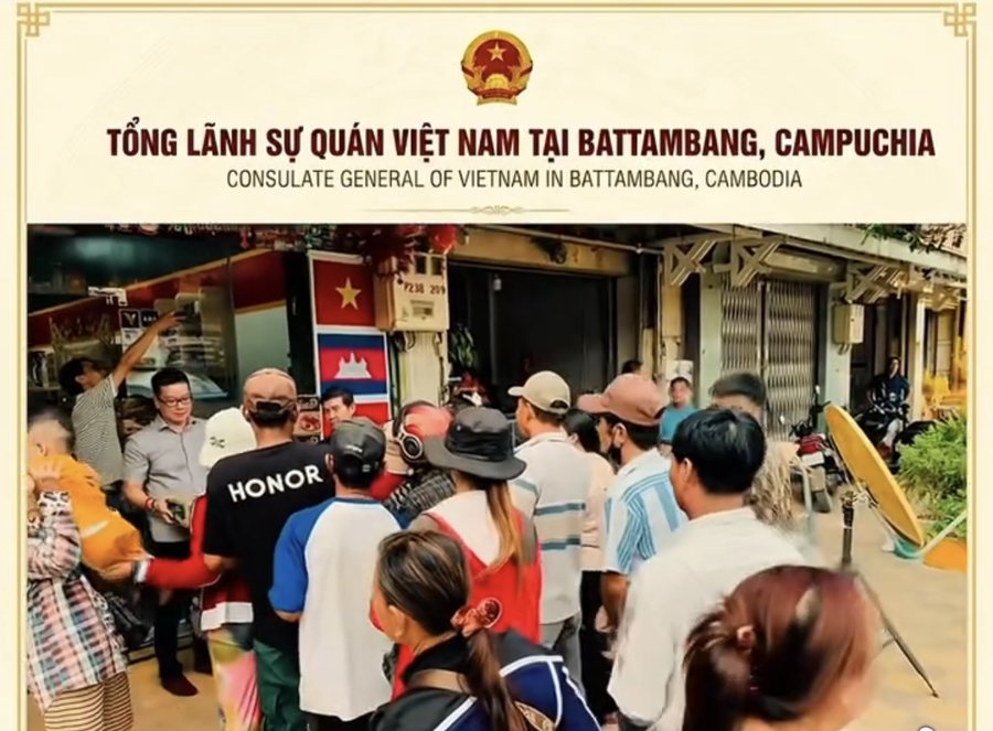 Những phần quà từ quê hương gửi tới bà con gốc Việt ở Battambang