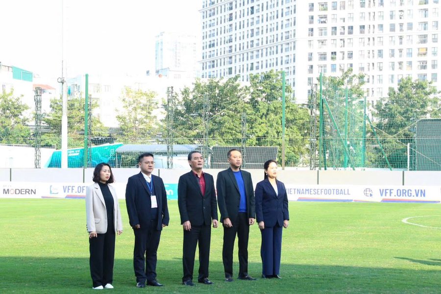 Lễ khai mạc và lượt trận mở màn Giải bóng đá nữ vô địch U19 quốc gia – Cúp Acecook 2026 diễn ra sân Trung tâm đào tạo bóng đá trẻ Việt Nam