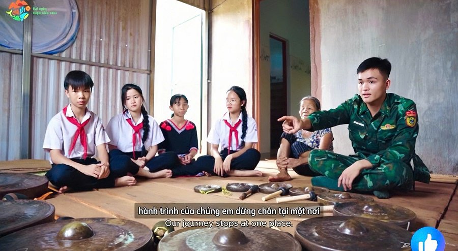 Từ nơi phên dậu Tổ quốc, học sinh Trường THCS Phan Bội Châu (làng Nú, xã Ia Nan) kể câu chuyện văn hóa quê hương bằng sự hồn nhiên, chân thật
