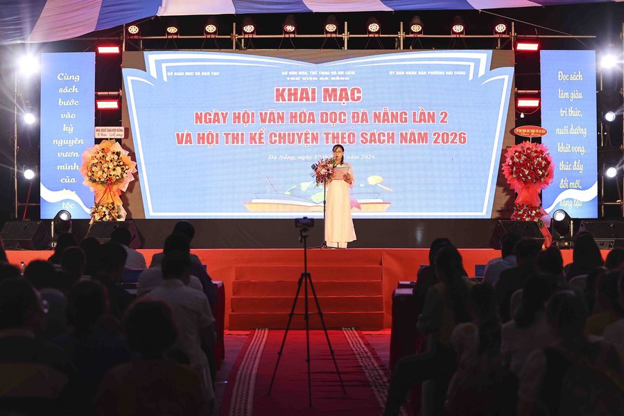 Lễ khai mạc Ngày hội Văn hóa đọc Đà Nẵng lần 2 và Hội thi kể chuyện theo sách năm 2026