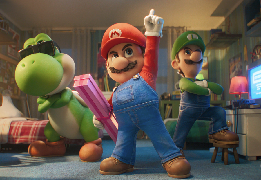 Một cảnh quay trong phim hoạt hình "The Super Mario Galaxy Movie". Ảnh: AP