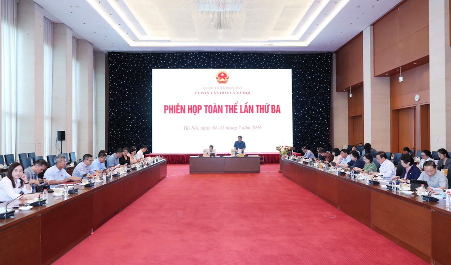 Phiên họp toàn thể lần thứ ba của Ủy ban Văn hóa và Xã hội