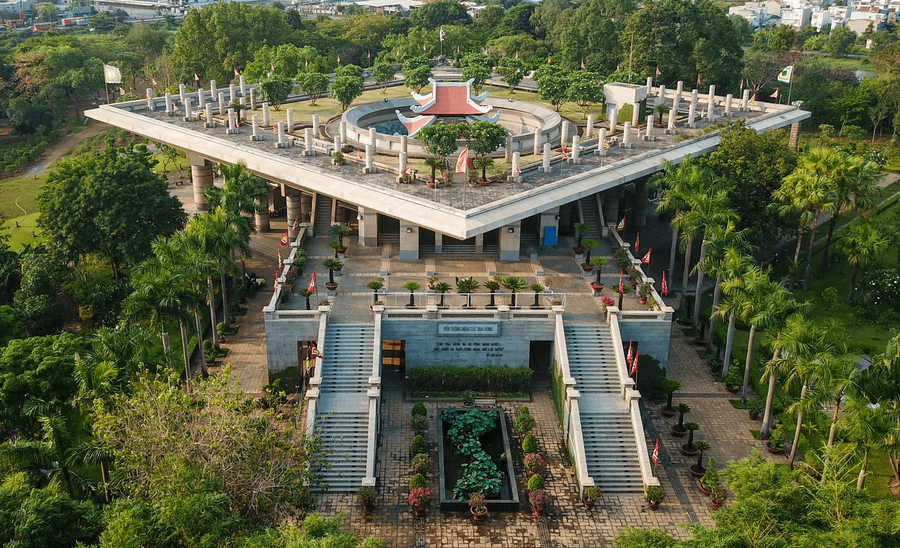Sự kiện khởi công xây dựng Khu tưởng niệm các vua Hùng, là một trong các sự kiện tiêu biểu được đề cử trong danh mục để người dân bình chọn. Ảnh: BTC
