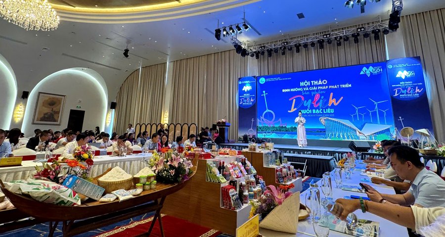 Hội thảo “Định hướng và giải pháp phát triển sản phẩm du lịch muối Bạc Liêu”