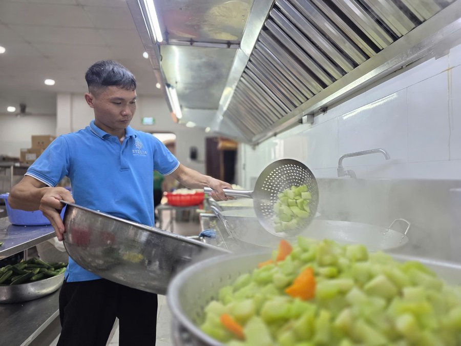 Thực phẩm được lựa chọn kỹ càng đảm bảo dinh dưỡng và an toàn