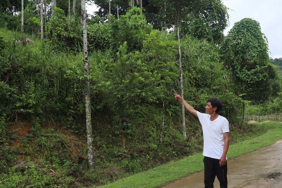 Người dân luôn sống trong nỗi lo sợ sạt lở núi, nhất là trong mùa mưa bão