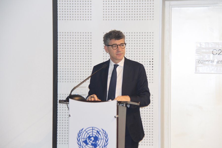 Trưởng đại diện Văn phòng UNESCO tại Việt Nam Jonathan Baker phát biểu