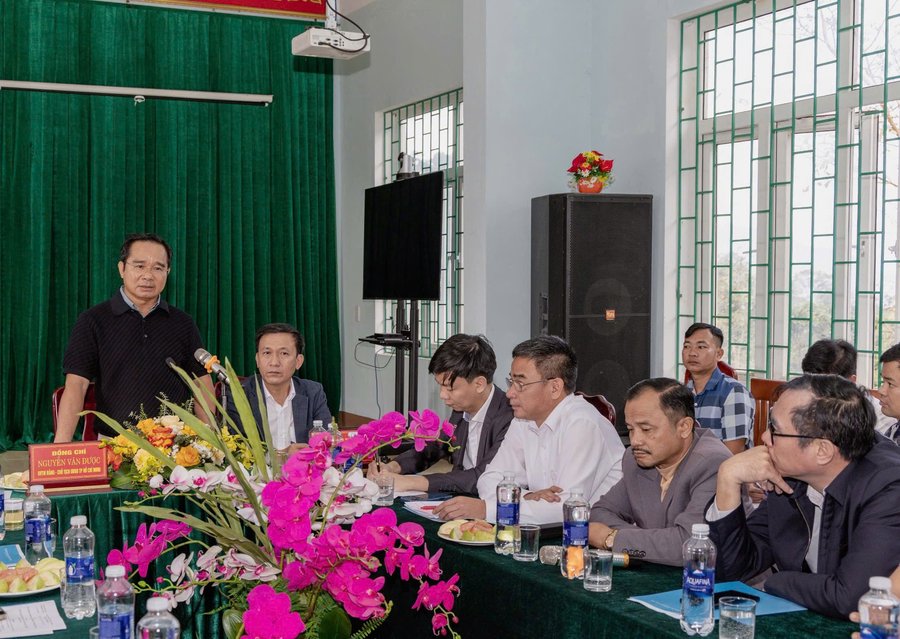 Ông Nguyễn Văn Được, Chủ tịch UBND TP. Hồ Chí Minh khẳng định sẽ tìm những phương án tốt nhất để hỗ trợ sinh kế cho người dân, chung tay cùng xã Thượng Trạch phát triển những tiềm năng du lịch với điều kiện tự nhiên hiện có