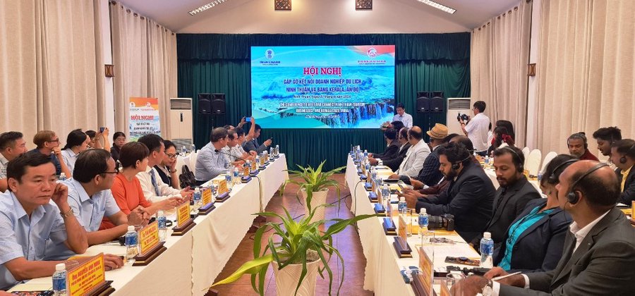 Hội nghị gặp gỡ kết nối doanh nghiệp du lịch Ninh Thuận và bang Kerala, Ấn Độ